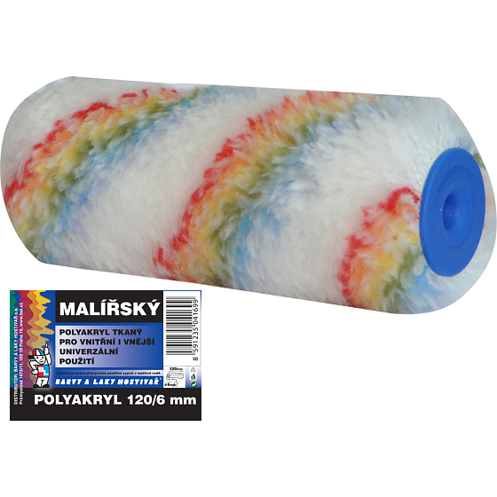 BARVY A LAKY HOSTIVAŘ painting roller for holder 6 mm, 120 mm