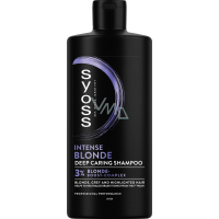 Syoss Blonde & Silver shampoo for lightened, blonde and gray hair, 440 ml