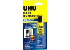 Uhu Hart Kunststoff clear waterproof adhesive for bonding hard plastics 30 g