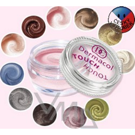 Dermacol Pearl Touch Eyeshadow Highly Shimmering Foam Eyeshadow 4.9g Shade 6