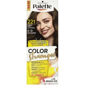 Schwarzkopf Palette Color toning hair color 221 - Medium brown