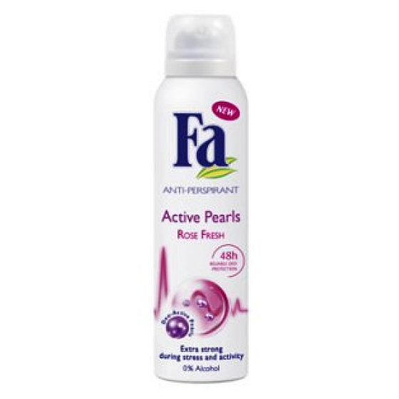 Fa Active Pearls Rose Fresh deodorant spray for women 150 ml