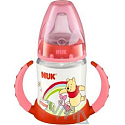 Nuk Disney First Choice plastic bottle for learning from 6 months 150 ml of different colors