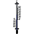Schneider Outdoor plastic thermometer 27 cm 1 piece