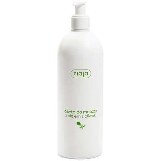 Ziaja Olive Massage Oil 500 ml with Pump
