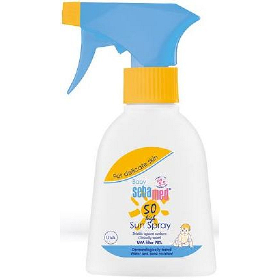 SebaMed Baby Sun SPF50 sunscreen spray for children very high protection 200 ml