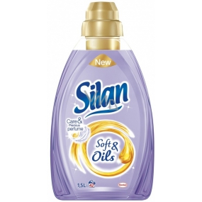 Silan Soft & Oils Care & Precious Perfume Oils Purple fabric softener concentrate 42 doses 1.5 l