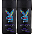 Playboy No Sleep New York 2in1 shower gel and shampoo for men 2 x 250 ml, duopack