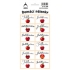 Arch Stickers Home Brandy Jablkovice 12 labels