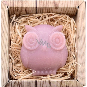 Bohemia Gifts Owl handmade toilet soap in a box of 75 g