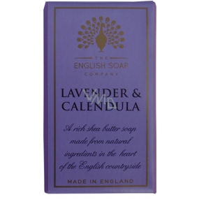 English Soap Lavender & Calendula natural perfumed soap with shea butter 200 g