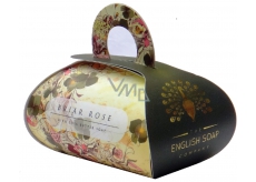 English Soap Šípková Růže Přírodní parfémované mýdlo s bambuckým máslem 260g