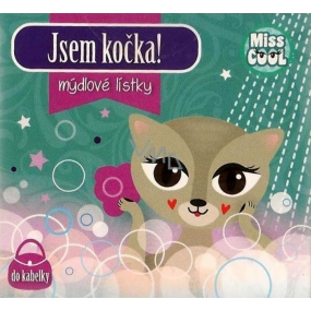Nekupto Miss Cool Soap leaves I am a cat 15 pieces 1 pack