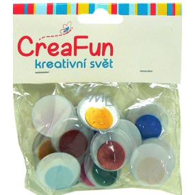 CreaFun Colored eyes 25 mm 15 pieces