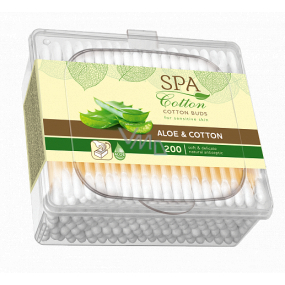 Spa Cotton Aloe Vera and Cotton cotton sticks Click System 200 pieces