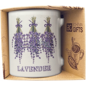 Bohemia Gifts Ceramic mug with a picture of Lavender 2,350 ml
