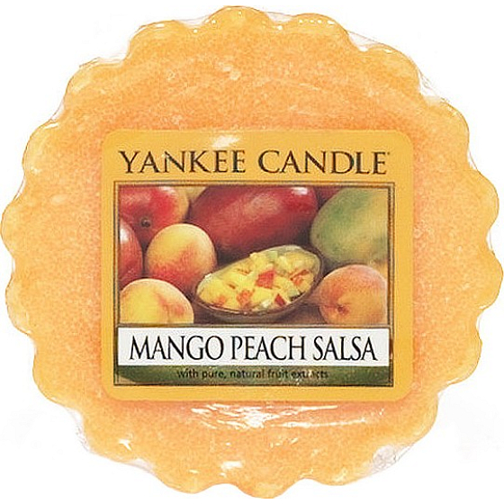 Yankee Candle Mango Peach Salsa - Mango and peach salsa fragrant wax for aroma lamp 22 g
