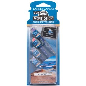 Yankee Candle Turquoise Sky - Turquoise sky car scented pegs 29 gx 4 pieces