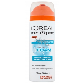 Loreal Men Expert Hydra Sensitive hypoallergenic shaving foam for sensitive skin 200 ml