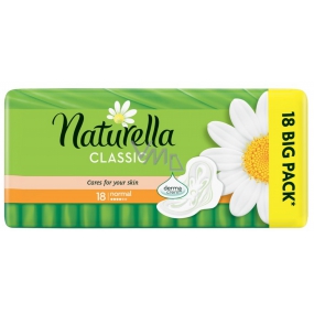 Naturella Classic Normal sanitary towels with camomile 18 pieces