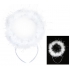 Headband - angelic halo with feathers