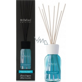 Millefiori Milano Natural Mediterranean Bergamot - Mediterranean bergamot Diffuser 100 ml + 7 cm long stalks in smaller spaces last 5-6 weeks