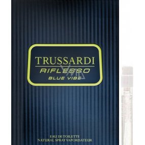 Trussardi Riflesso Blue Vibe eau de toilette for men 1.5 ml with spray, vial