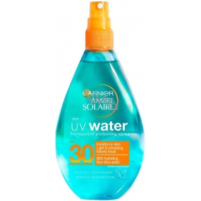 Garnier Ambre Solaire UV Water SPF30 sun protection clear water spray 150 ml