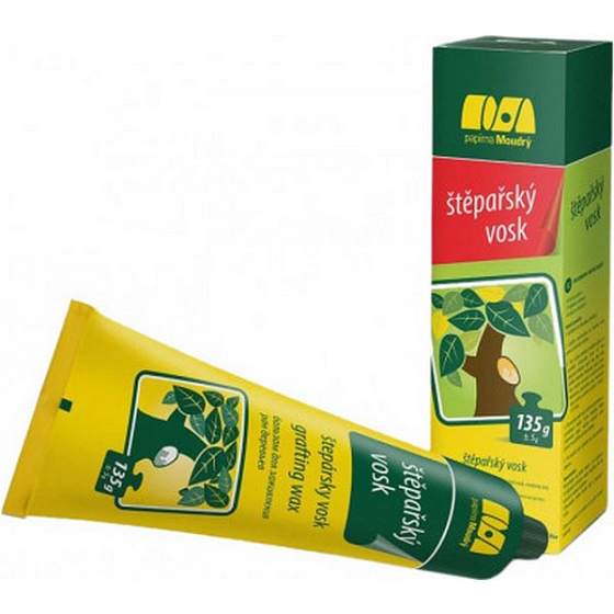 Wise Štěpařský wax with the addition of beeswax, intended for grafting and treatment of wounds after cuts and abrasions in arboriculture tube 135 g