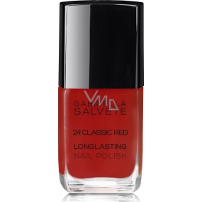 Gabriella Salvete Longlasting Enamel long-lasting nail polish with high gloss 24 Classic Red 11 ml