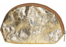 Albi Eco Cosmetic Bag Made of Washable Paper Gold 22 x 14 x 6 cm