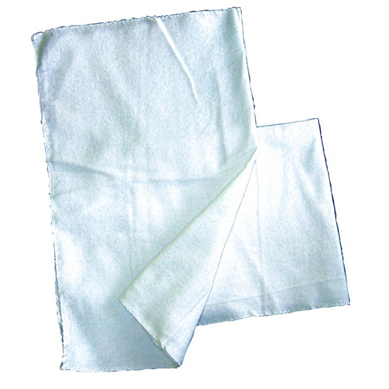 Clanax Flannel duster white 39 x 34 cm 1 piece