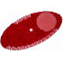 Fre Pro Remind Air Curve Kiwi and grapefruit freshener, fragrant ellipse pink 13 cm