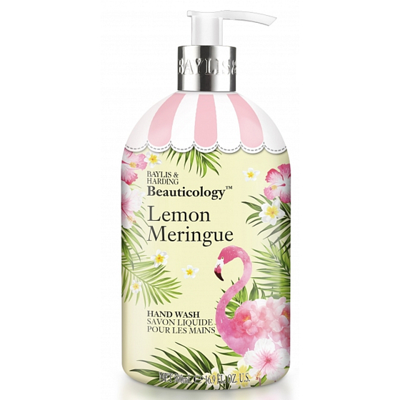 Baylis & Harding Sugar Meringue liquid hand soap dispenser 500 ml
