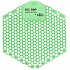 Fre Pro Wave 3D Cucumber and watermelon scented urinal strainer green 2 pieces