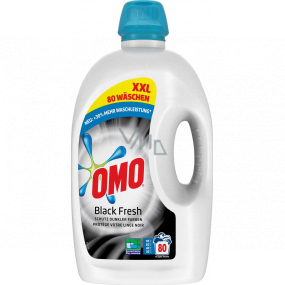 Omo Black Fresh washing gel, black laundry 80 doses 4 l