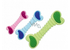 Karlie Flamingo Dental bone toy for puppies, rubber, vanilla flavor 10 cm