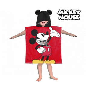 Mickey Poncho Hooded Towel - Approx. dimensions: 60 x 120 cm