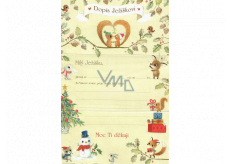 Ditipo Letter to Santa Squirrel 195 x 290 mm