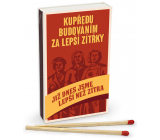 Nekupto Original matches in retro style We are already better than tomorrow 45 pieces