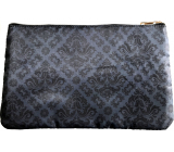 Diva & Nice Cosmetic satin handbag with baroque pattern 16 x 27 cm