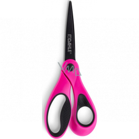 Dahle Color ID scissors asymmetric pink 21 cm