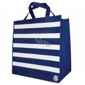 Shopping fabric bag stripes 34 x 36 x 22 cm