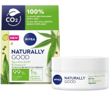 Nivea Naturally Good softening day cream with hemp oil for all skin types 50 ml