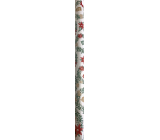 Nekupto Christmas gift wrapping paper 70 x 500 cm White poinsettia