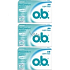 o.b. ProComfort Light Days tampons 3 x 16 pieces
