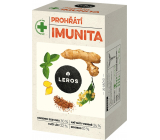 Leros Warming Immunity herbal mixture with ginger and linden to support your body's immunity 20 x 2 g