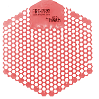 Fre Pro Wave 3D Kiwi/Grep scented urinal strainer pink 1 piece