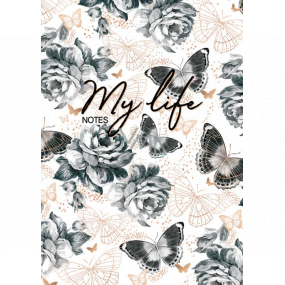 Ditipo Notes Dot My Life dotted notebook square 64 pages A6 7266002