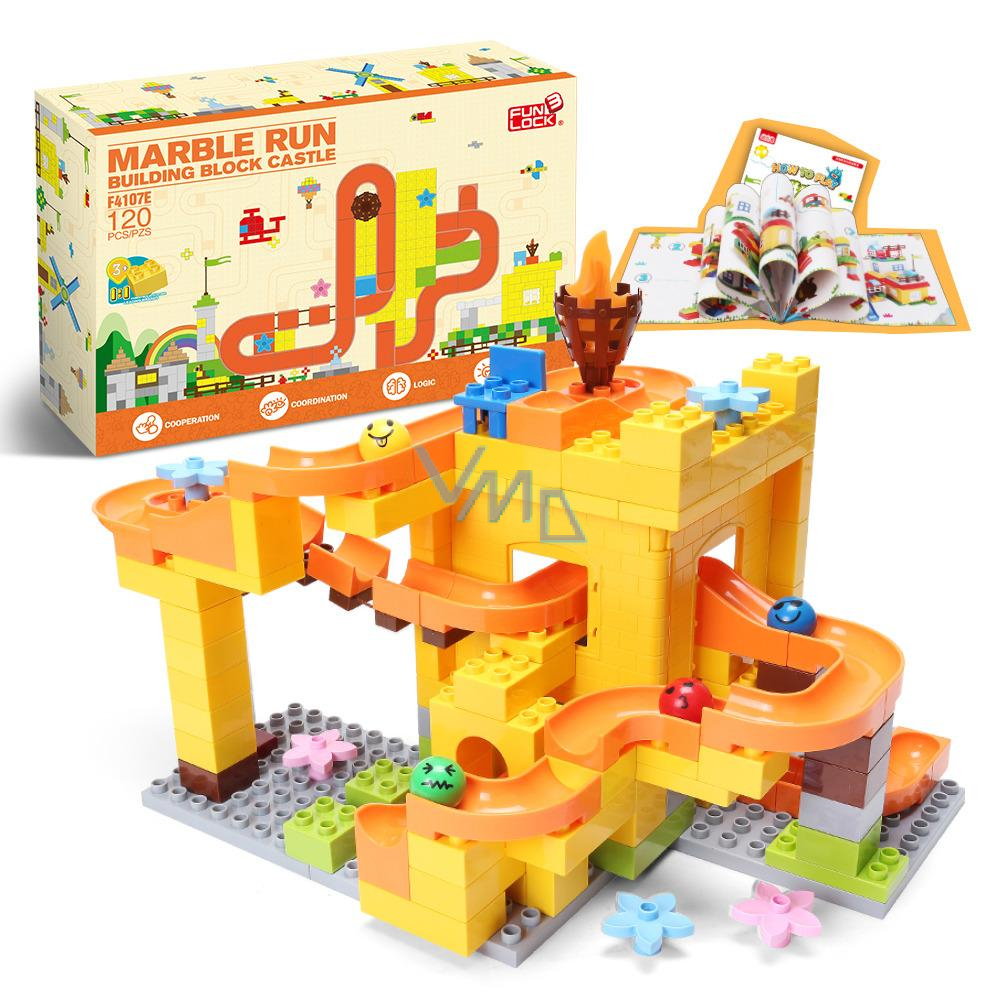 EP Line Marble Run Marble Run Castle Ball Track Construction Set 120